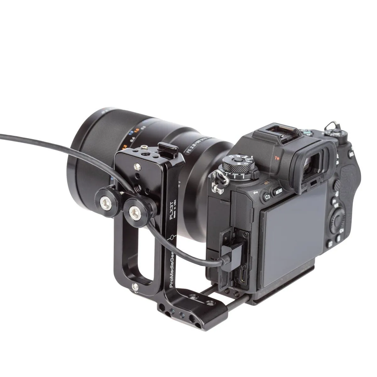 PLSA1T Offset L-Bracket for Sony A1 & A1 II, A7R V, A9 III L-Plate Arca-Swiss Style