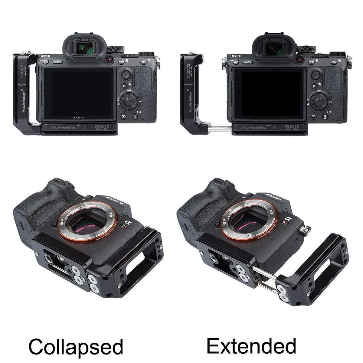 PLSA73 Arca-Swiss L-Bracket for Sony Alpha A7 III/A7R III