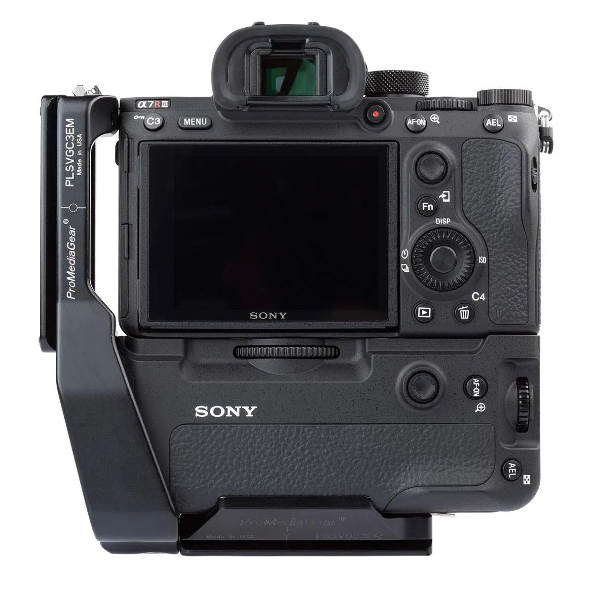 PLSVGC4EM Arca-Swiss L-Bracket for Sony A1, A7R IV, A9 II, A7S III with VG-C4EM Grip
