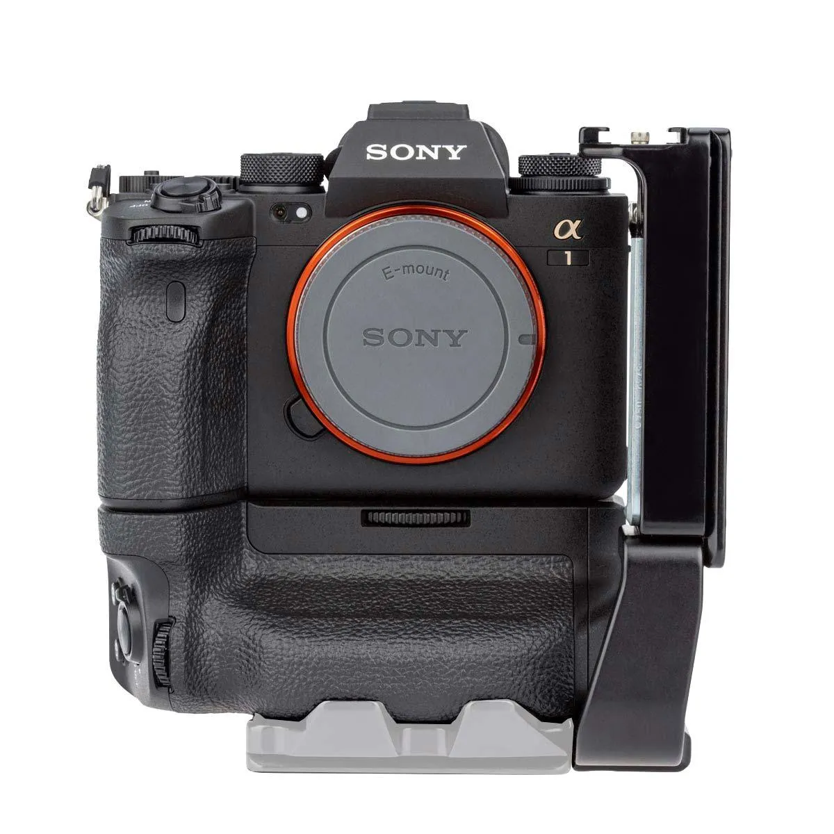 PLSX4T Arca-Swiss L-Bracket for Sony A1 and A7 IV with VG-C4EM Vertical Battery Grip
