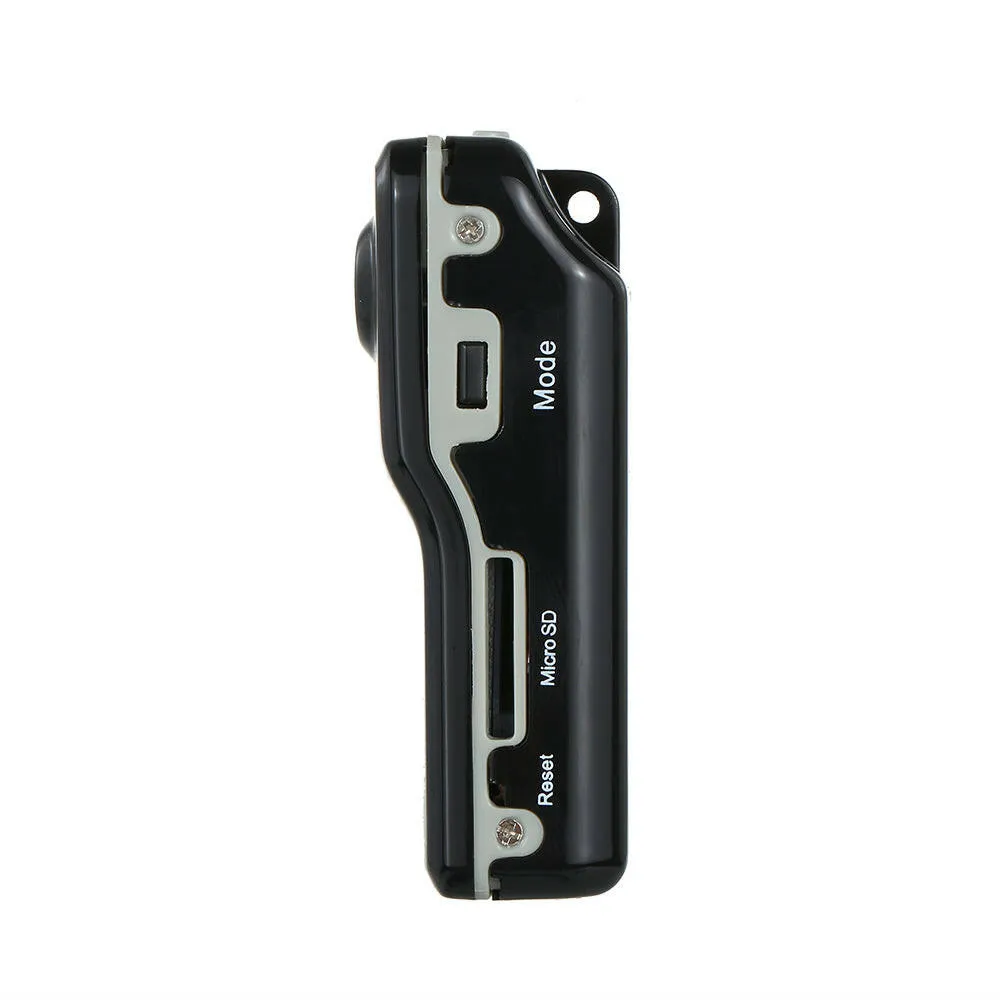 Portable Digital Video Recorder Mini Monitor DV Micro Pocket Camera Perfect Indoor Camera for Home and Office Black