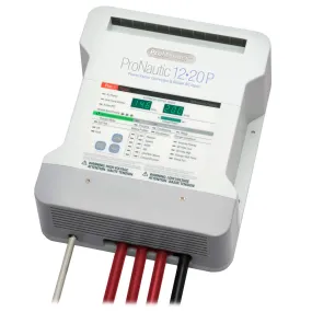 Promariner Pronautic 1220P 12V 20A 3-Bank Battery Charger 63120 - 120/240V