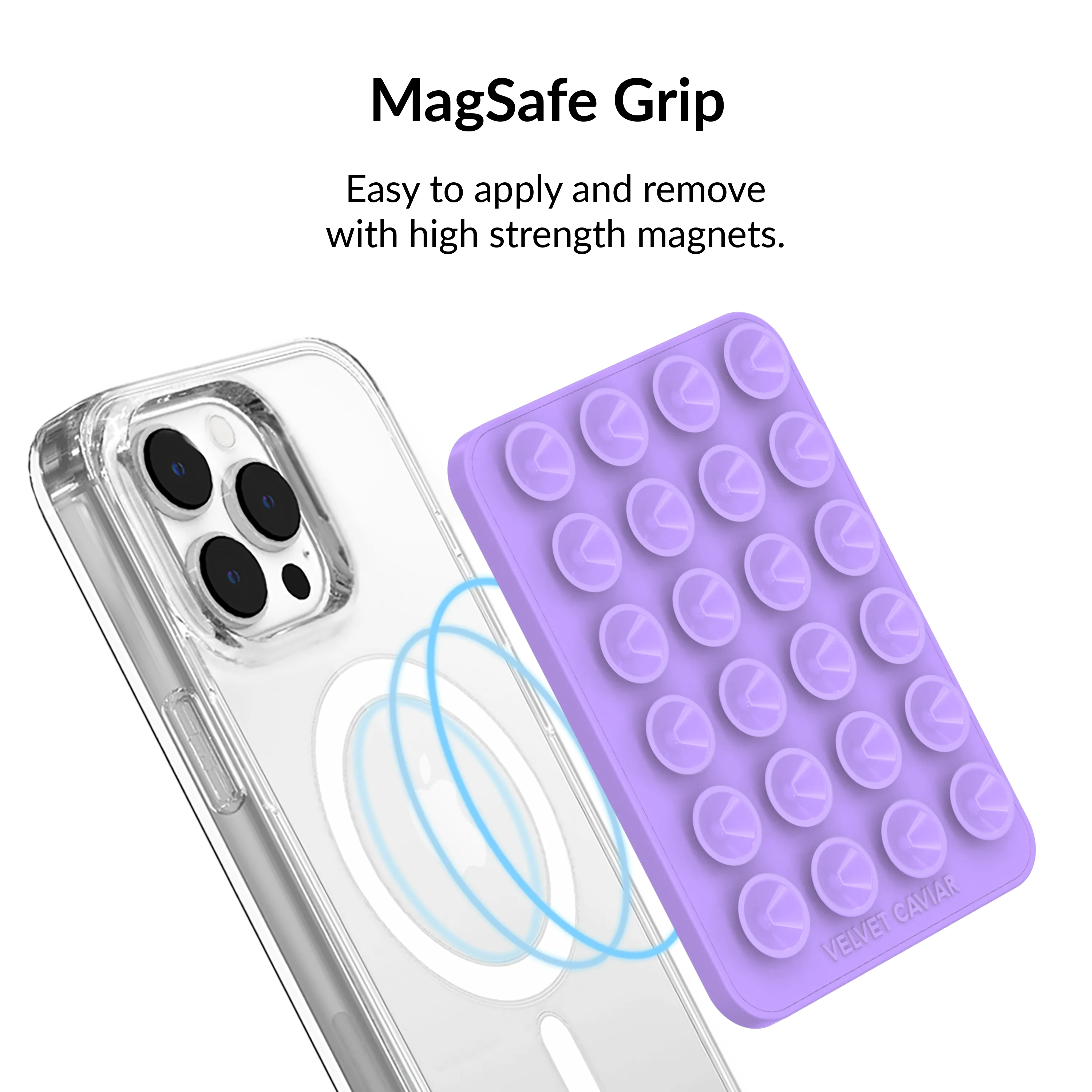 Purple MightyGrip MagSafe Mount