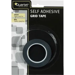 Quartet Geotape Crepe Liner Tape 3Mm Black