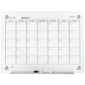 Quartet Infinity Glass Calendar Board 915 X 1200Mm