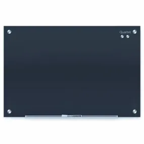 Quartet Infinity Glassboard 450 X 600Mm Black
