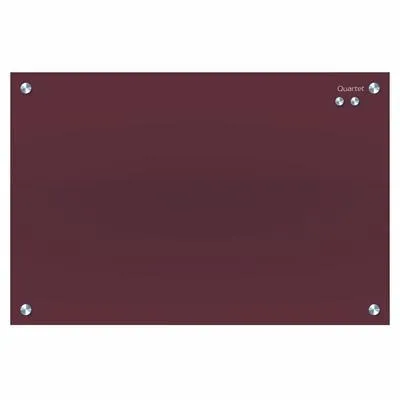 Quartet Infinity Glassboard 895 X 635Mm Red