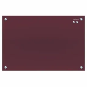 Quartet Infinity Glassboard 895 X 635Mm Red