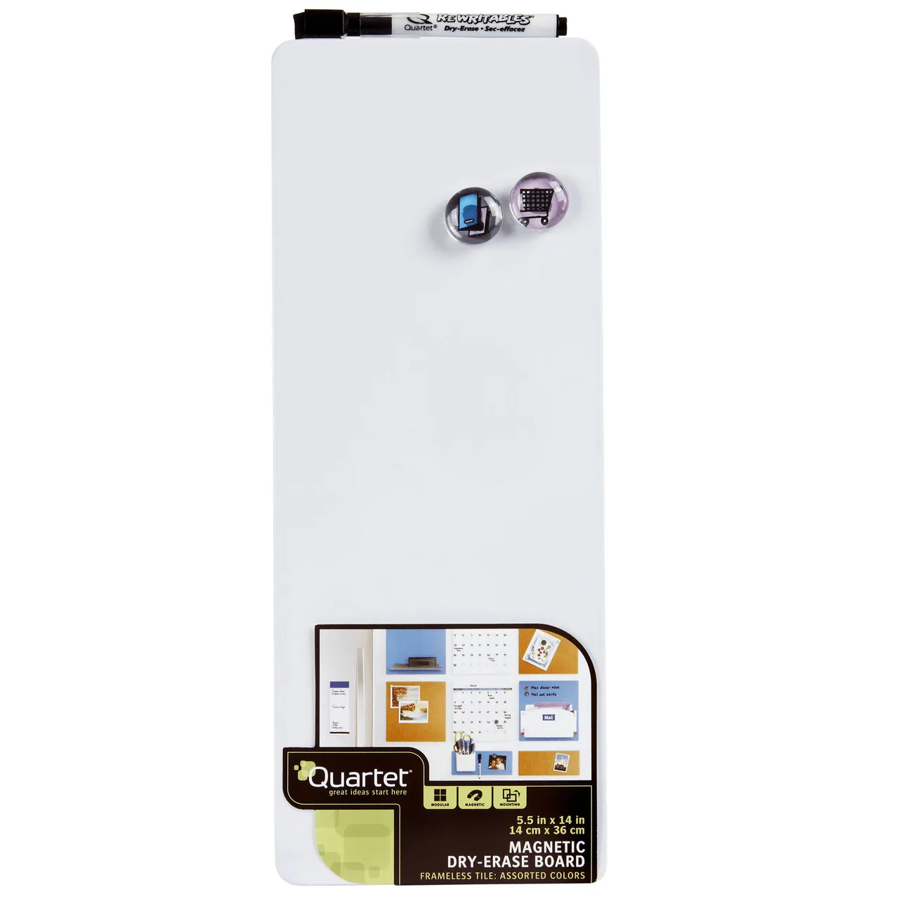 Quartet To Do Board Whiteboard 360x140mm White