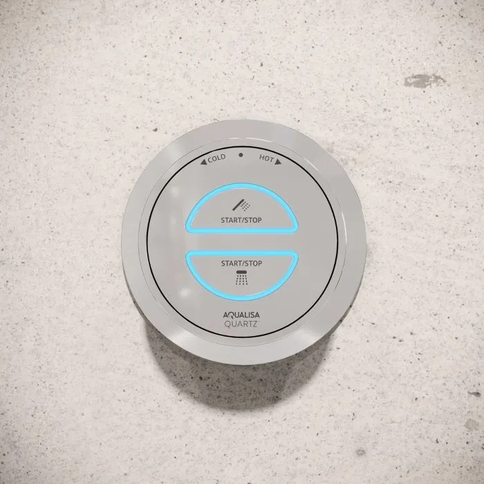 Quartz Classic Smart Digital Shower Concealed with Adjustable and Fixed Ceiling Head (HP/Combi) - QZD.A1.BV.DVFC.23