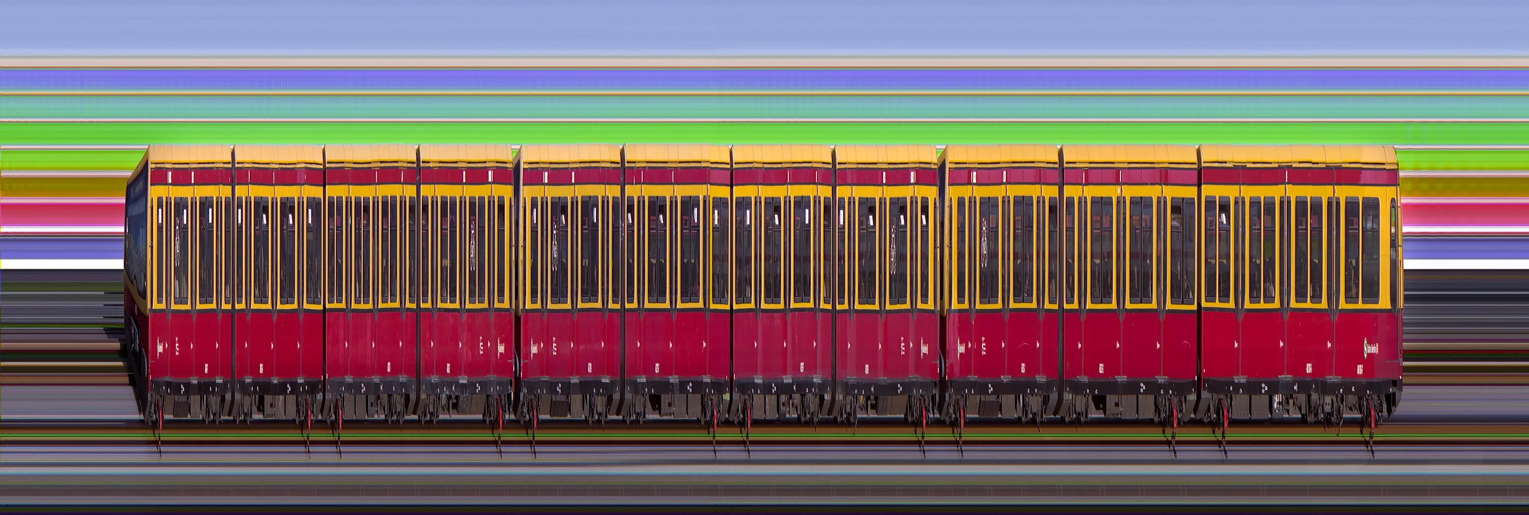"S Bahn Berlin", Fine Art Photography