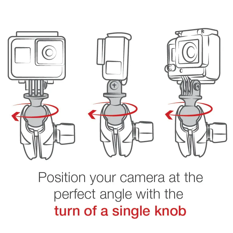 RAM Track Ball™ Universal Action Camera Mount