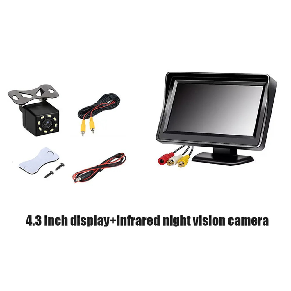 Rear View Car Camera Screen Monitor System Parking Reverse Safety