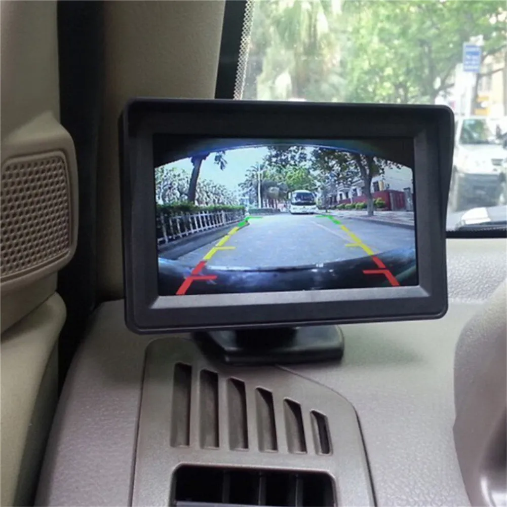 Rear View Car Camera Screen Monitor System Parking Reverse Safety