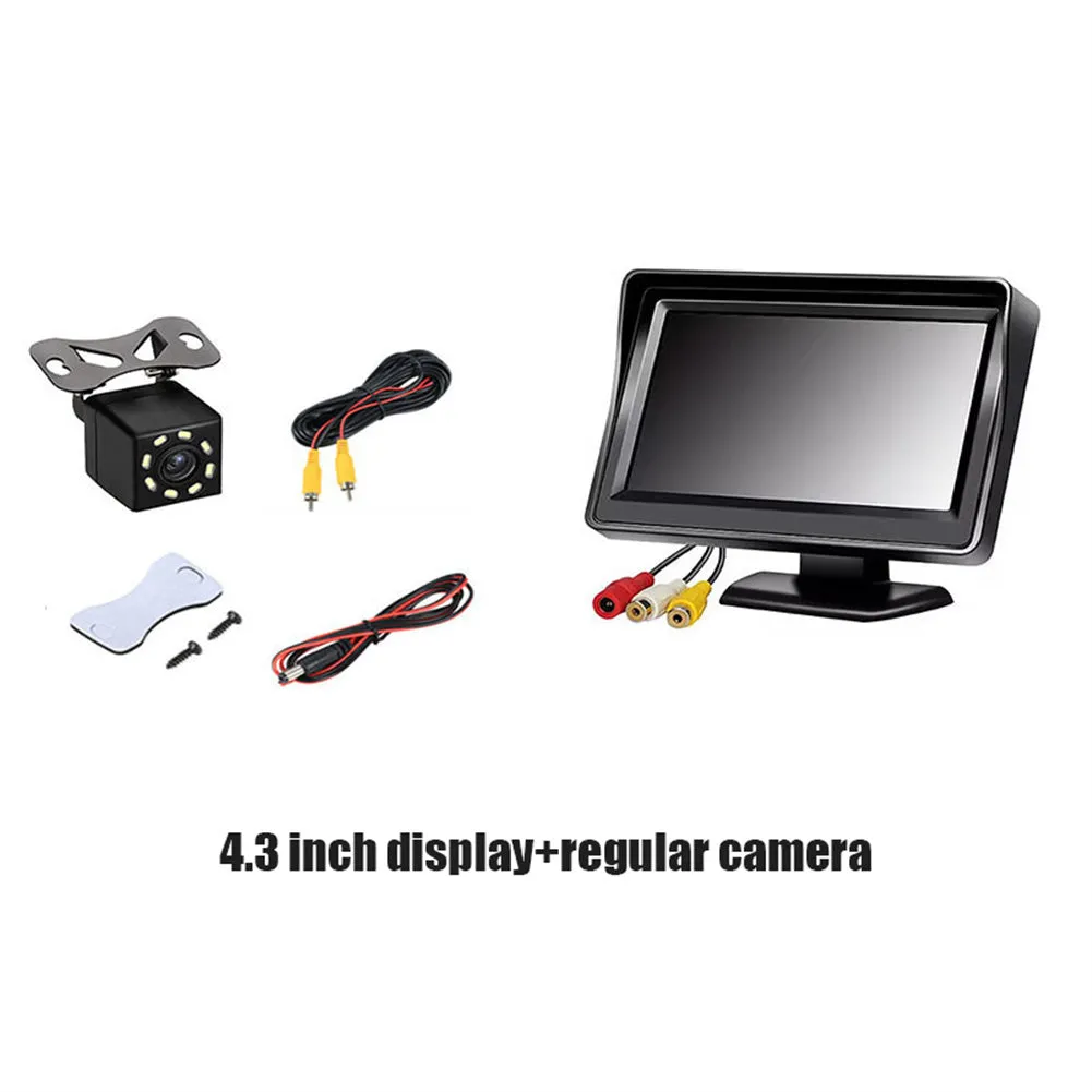 Rear View Car Camera Screen Monitor System Parking Reverse Safety