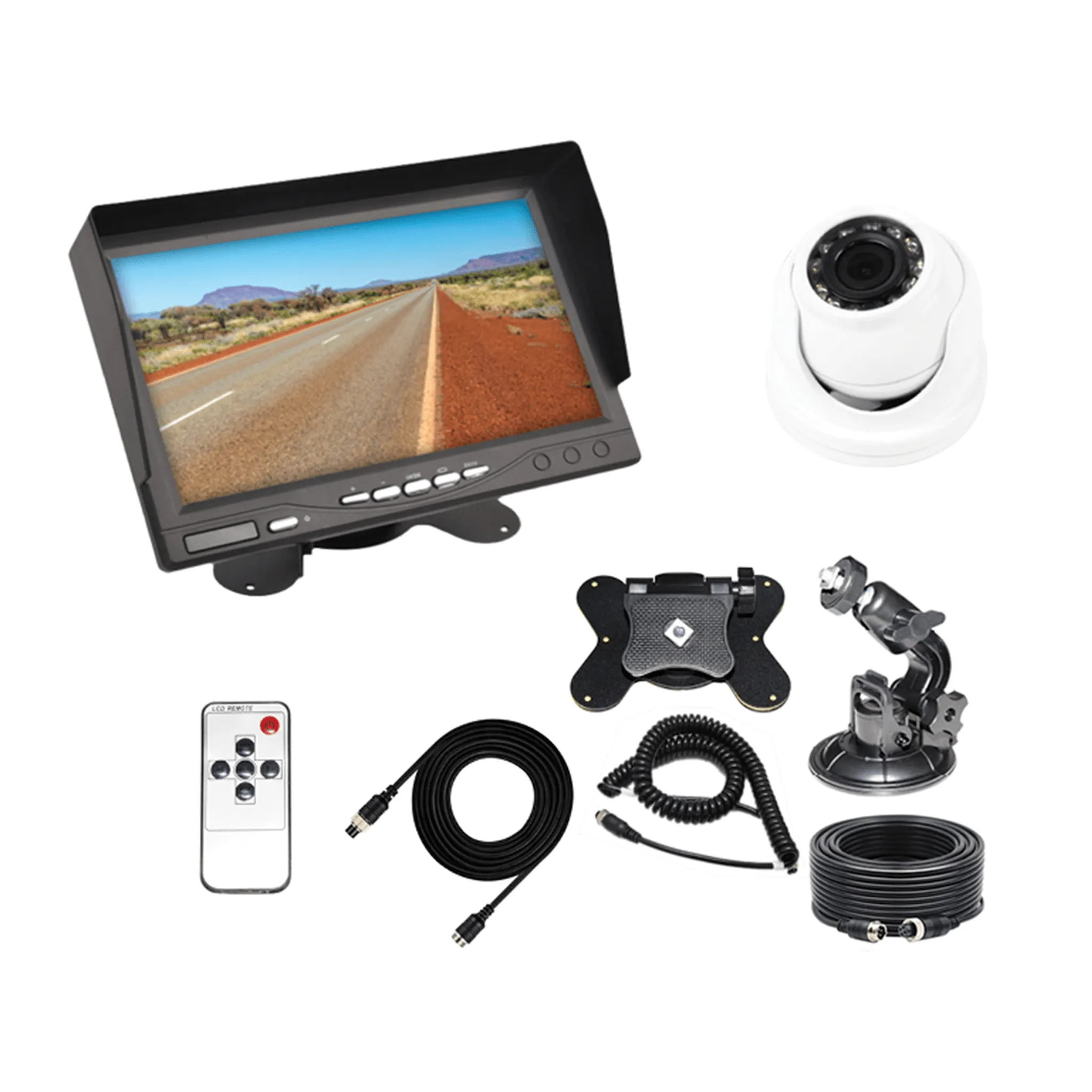 Rear View Round Camera Kit