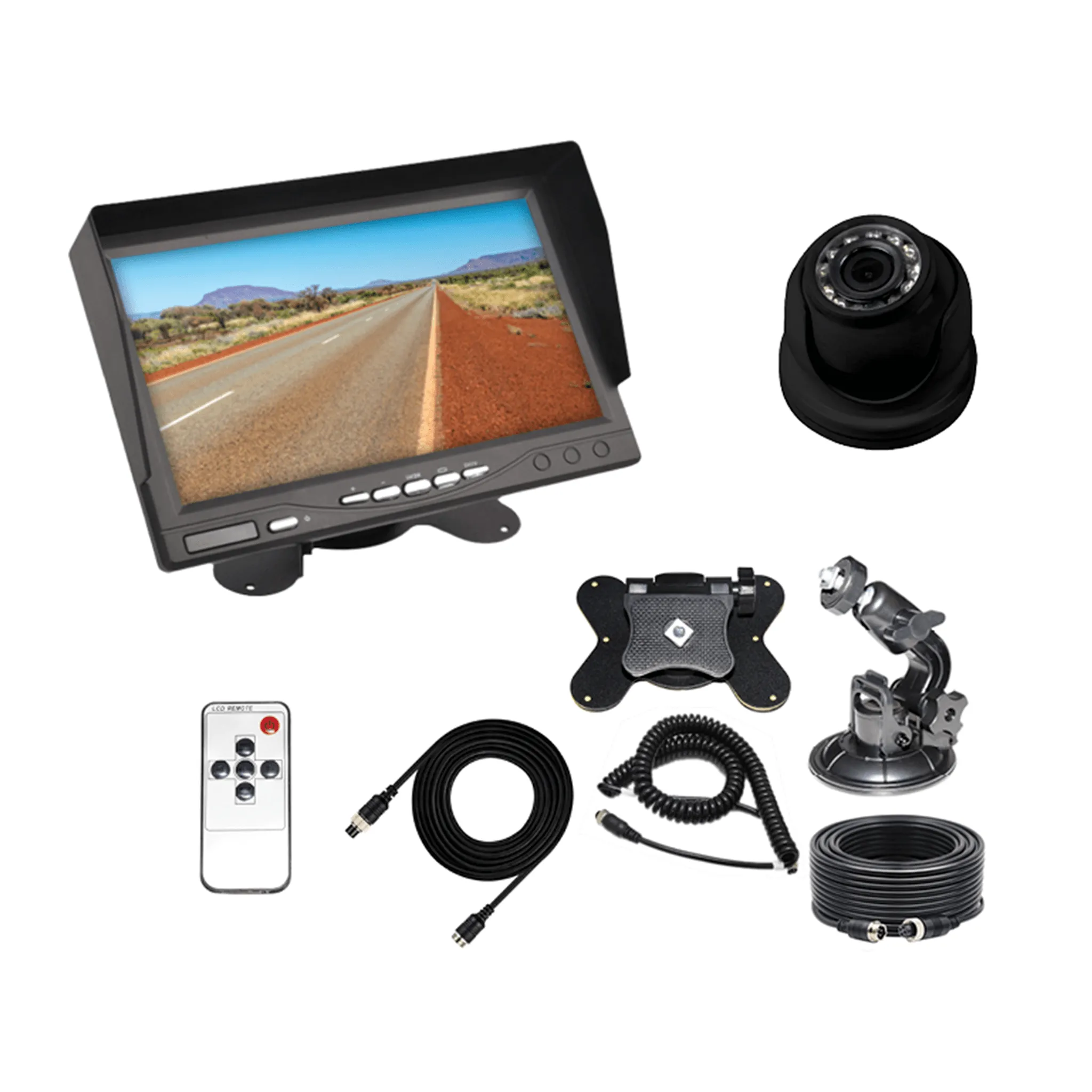 Rear View Round Camera Kit