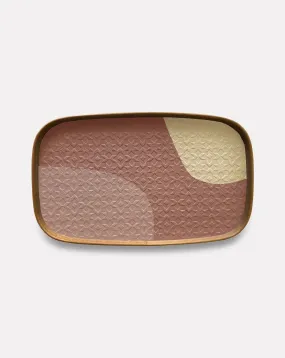 Rectangle Vide Pink Poche Tray