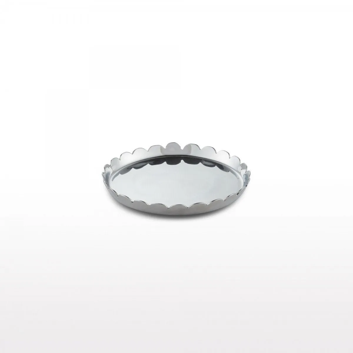 Scallop Round Trays