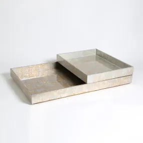 SILVER LEAF TRAYS