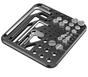 Smallrig MD3184 Storage Plate Kit for Most Commonly Used Camera Rig Screws and Hex Keys