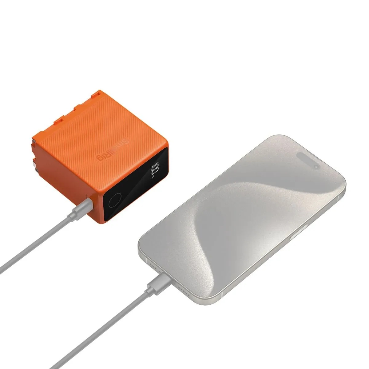 SmallRig NP-F970 USB-C Rechargeable Camera Battery (Orange)