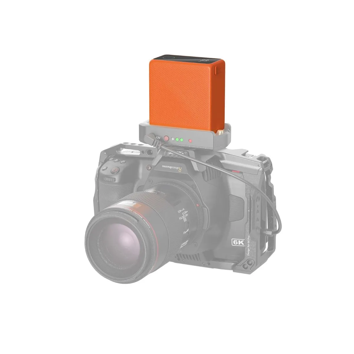 SmallRig NP-F970 USB-C Rechargeable Camera Battery (Orange)