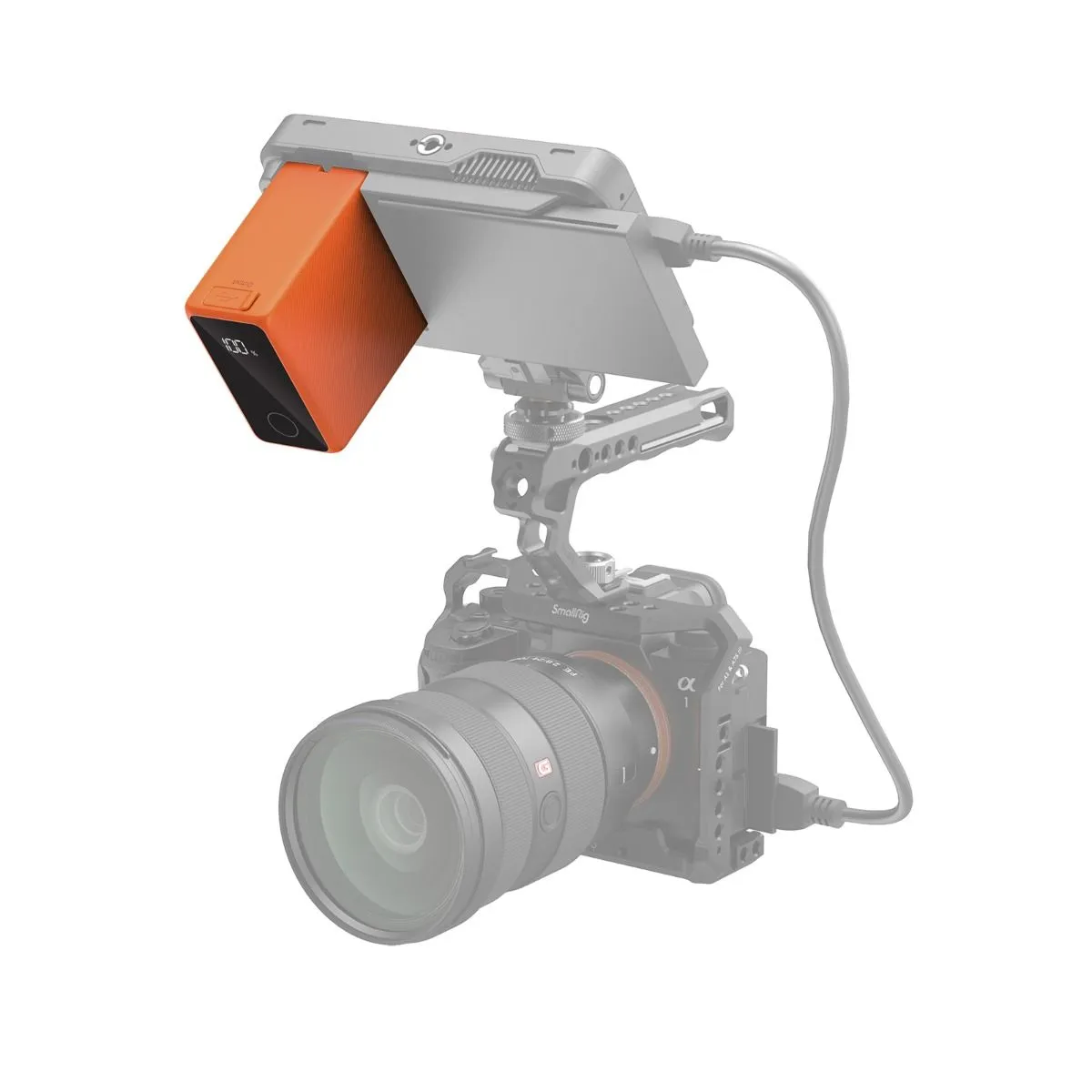 SmallRig NP-F970 USB-C Rechargeable Camera Battery (Orange)