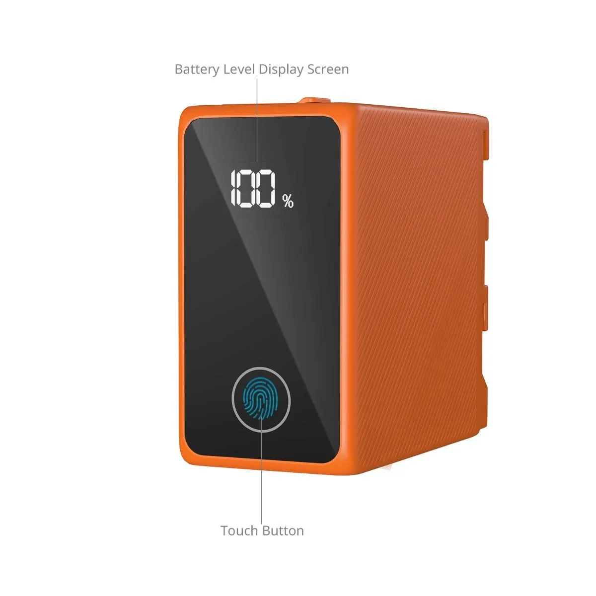 SmallRig NP-F970 USB-C Rechargeable Camera Battery (Orange)