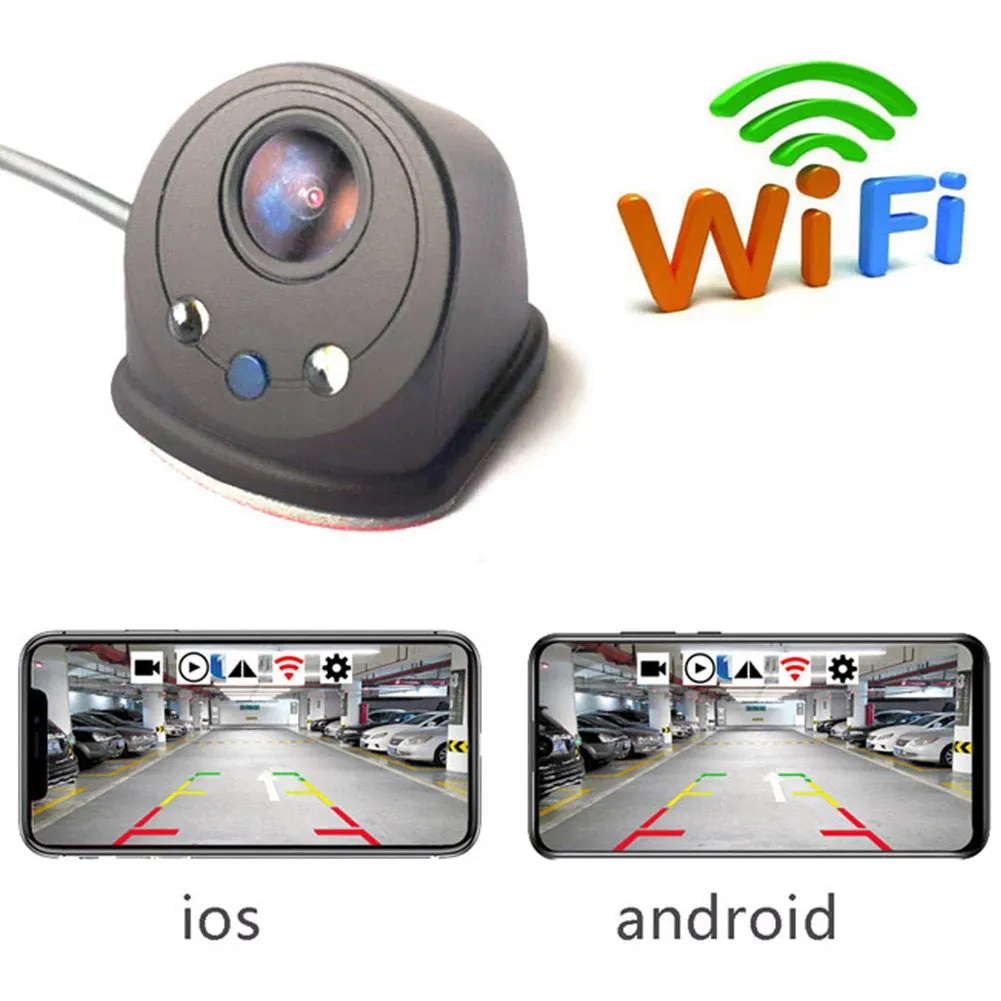 Smart WIFI Car Rear View Camera Reversing Camera Dash Cam HD