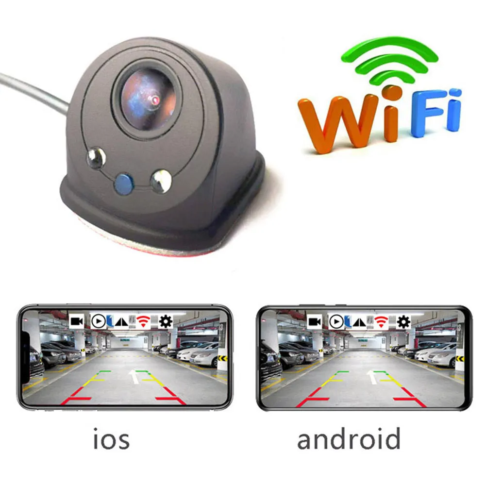 Smart WIFI Car Rear View Camera Reversing Camera Dash Cam HD