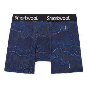 Smartwool Men&#x27;s Merino Print Boxer Brief Boxed Deep Navy Digital Summit Print | Buy Smartwool Men&#x27;s Merino Print Boxer Brief Boxed Deep Navy Digital Summit Print here | Outnorth