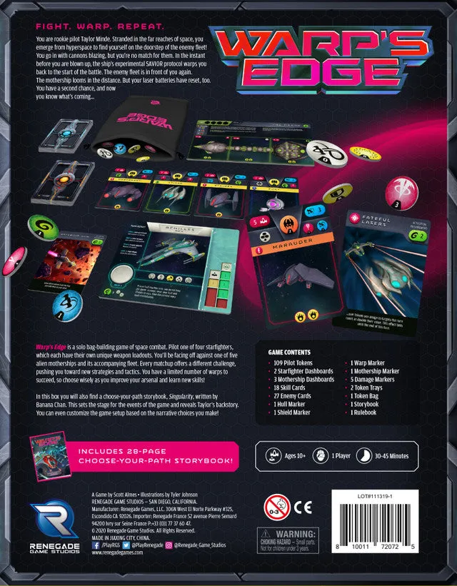Solo Hero Series: Warp's Edge - Dent and Ding