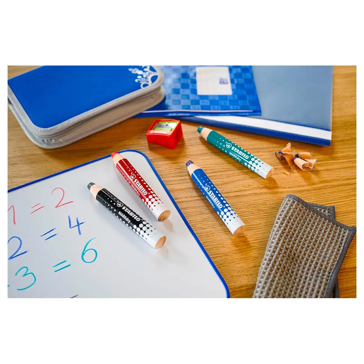 STABILO MARKdry Green Whiteboard Markers (5 Pack)