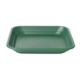 Stewarts 40cm Green Balconniere Plastic Square Tray