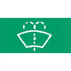Switch Lens Bottom Green Windscreen Washer Pk5