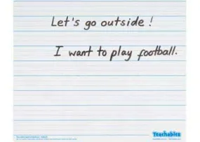 Teachables Handwriting Whiteboards - Pack of 30