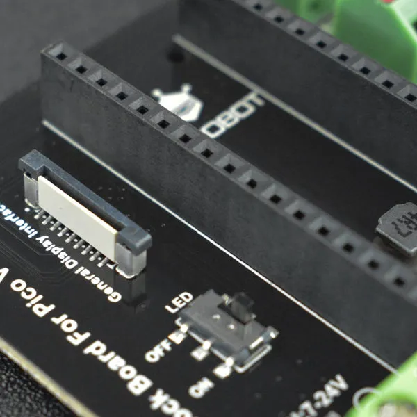 Terminal Block Board for Raspberry Pi Pico