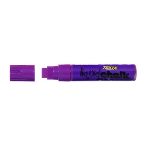 Texta liquid chalk marker dry wipe purple