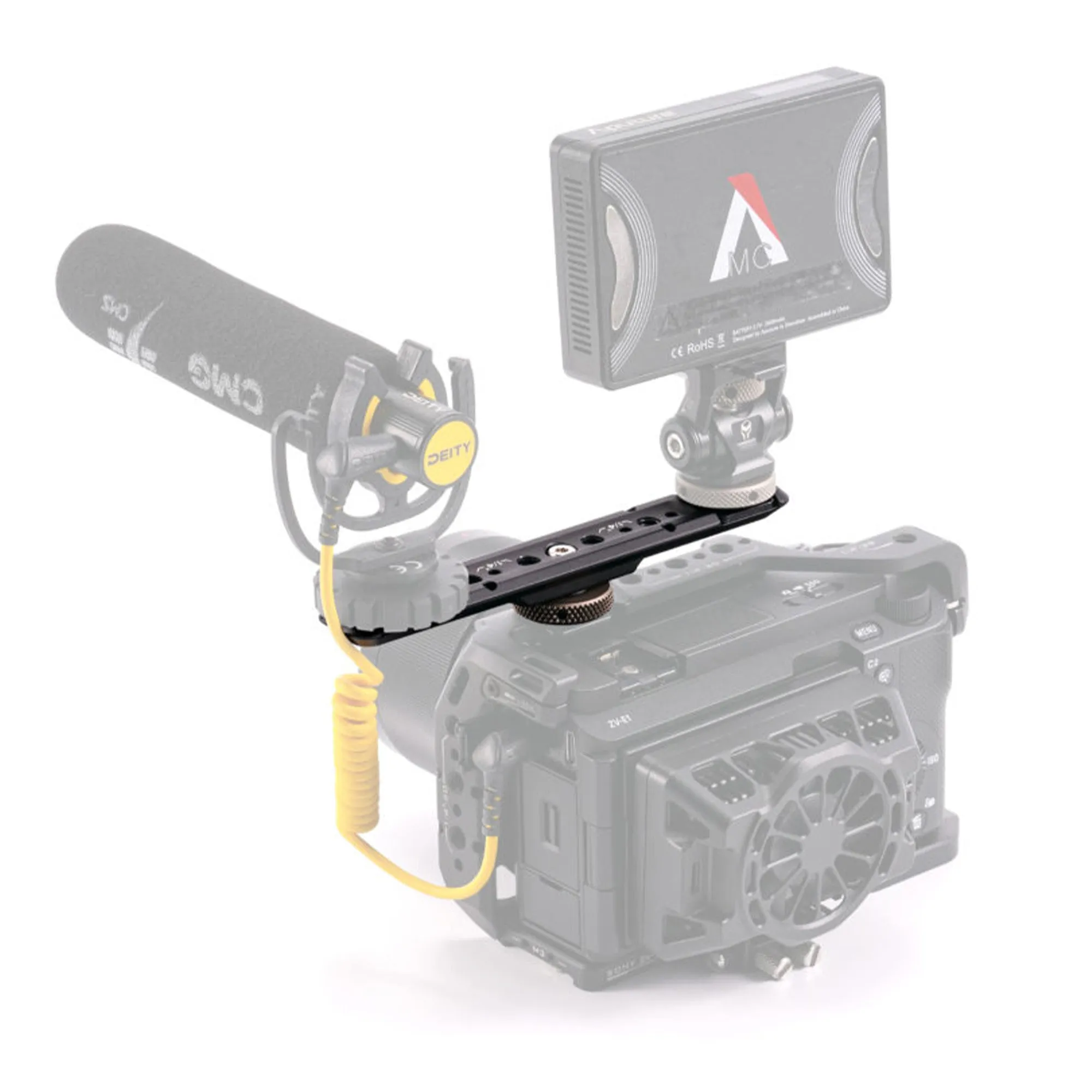 Tilta Cold Shoe Expanded Bracket - Black