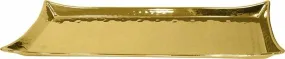 Tray Hammered Large Gold