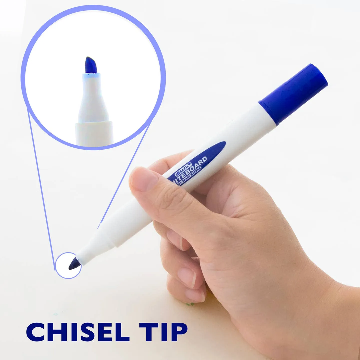 Triangular Dry Erase Markers (Pack of 4)