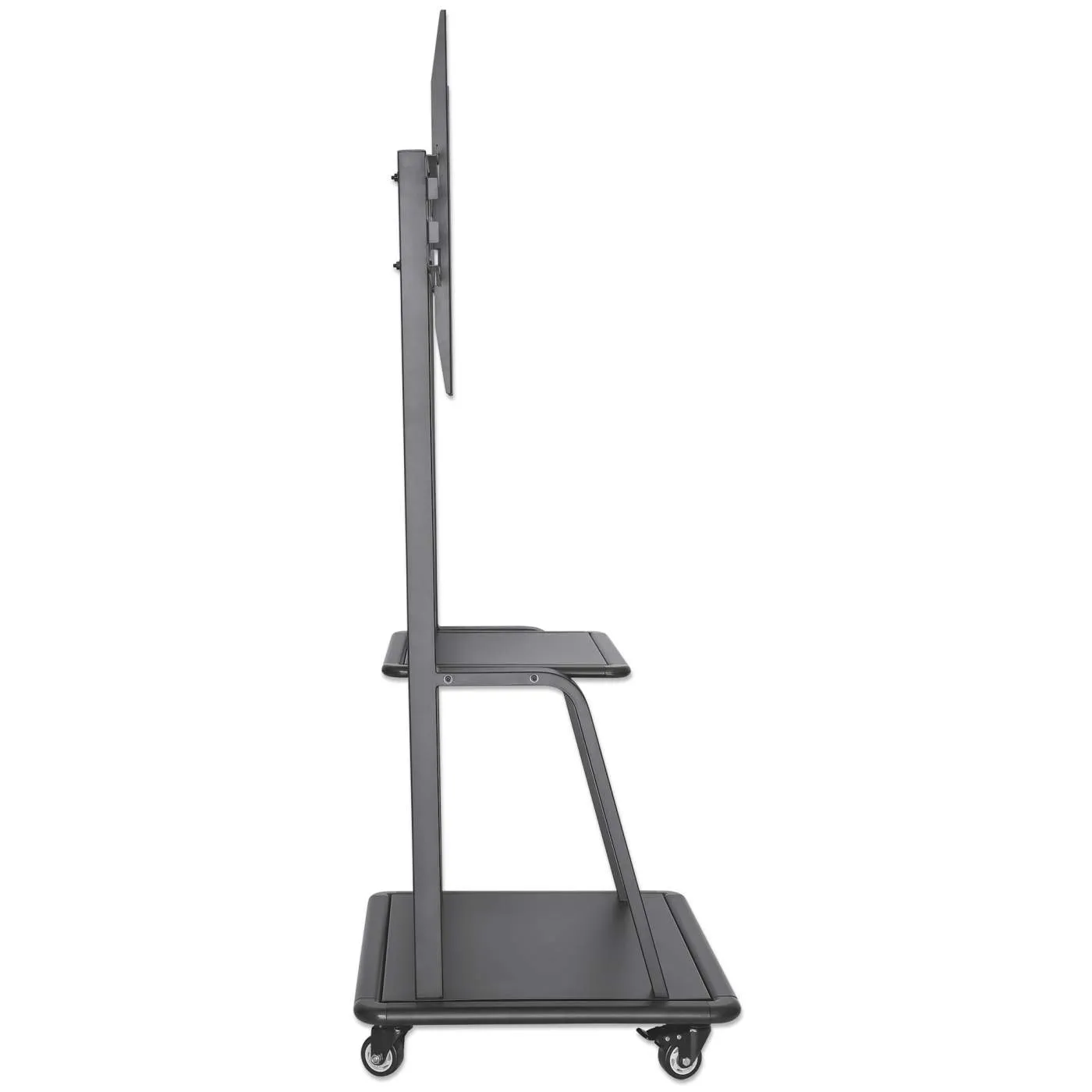 Ultra Heavy-Duty Height-Adjustable TV Cart