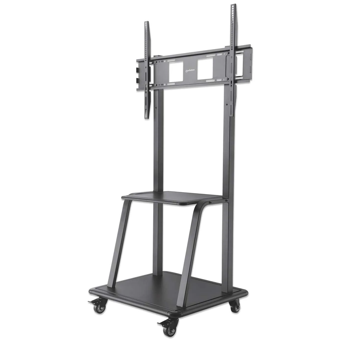 Ultra Heavy-Duty Height-Adjustable TV Cart