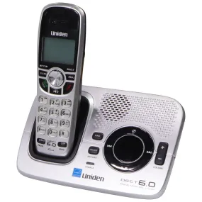 Uniden DECT1580 DECT 6.0 Silver Cordless Digital Answering System with Caller ID