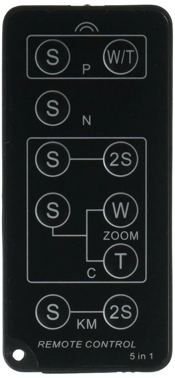 Universal Remote Control for Canon, Nikon, Sony, Pentax, Panasonic, Olympus DSLRs