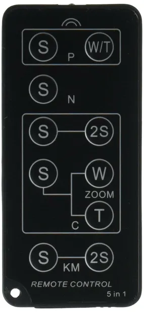 Universal Remote Control for Canon, Nikon, Sony, Pentax, Panasonic, Olympus DSLRs