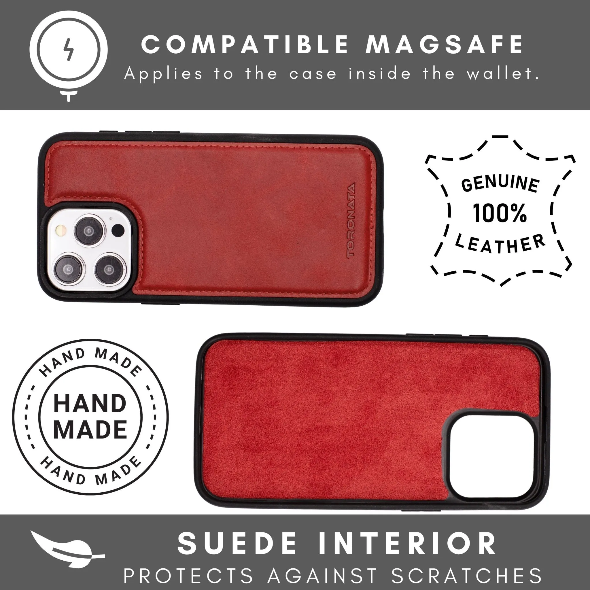 Vegas iPhone 15 Pro Wallet Case | MagSafe