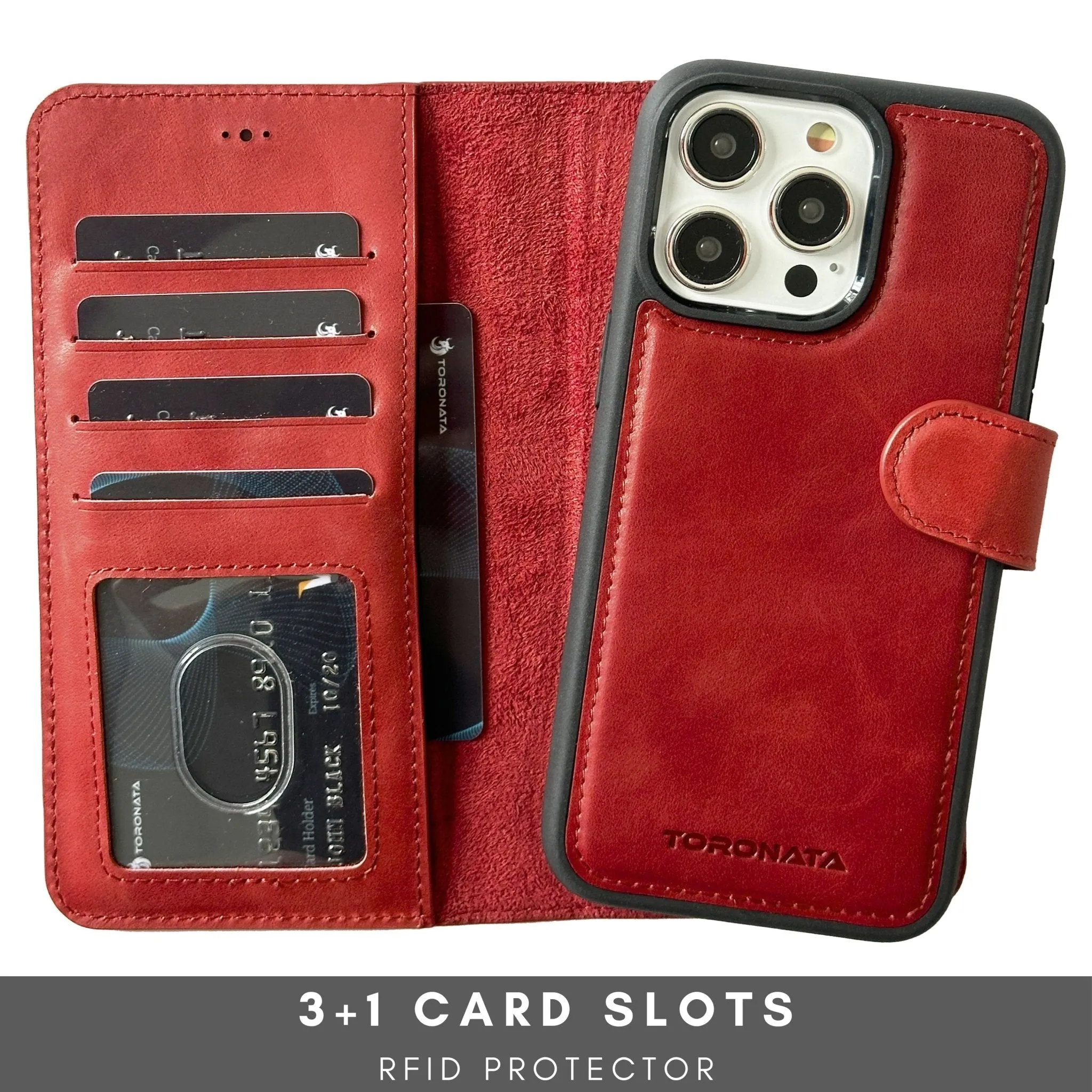 Vegas iPhone 15 Pro Wallet Case | MagSafe