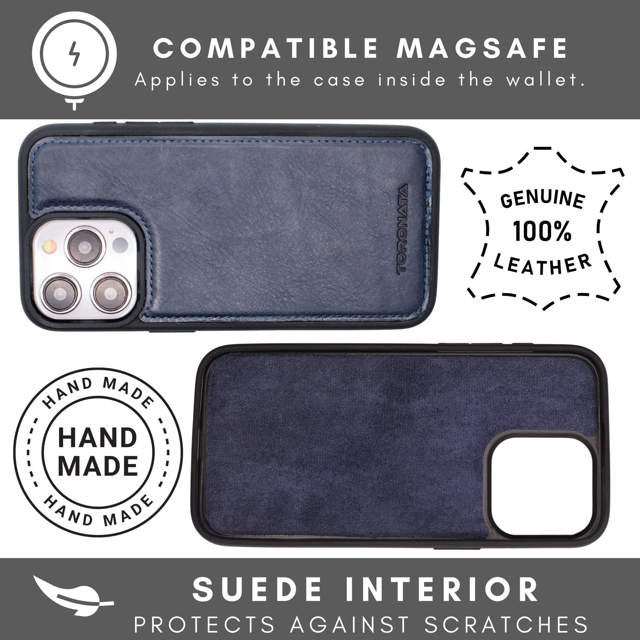 Vegas iPhone 15 Pro Wallet Case | MagSafe